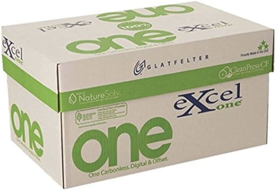ExcelOne® Pre Collated Carbonless Paper Canary White Offset and Digital 8.5x11 in. 250 Sets 500 Sheets per Ream
